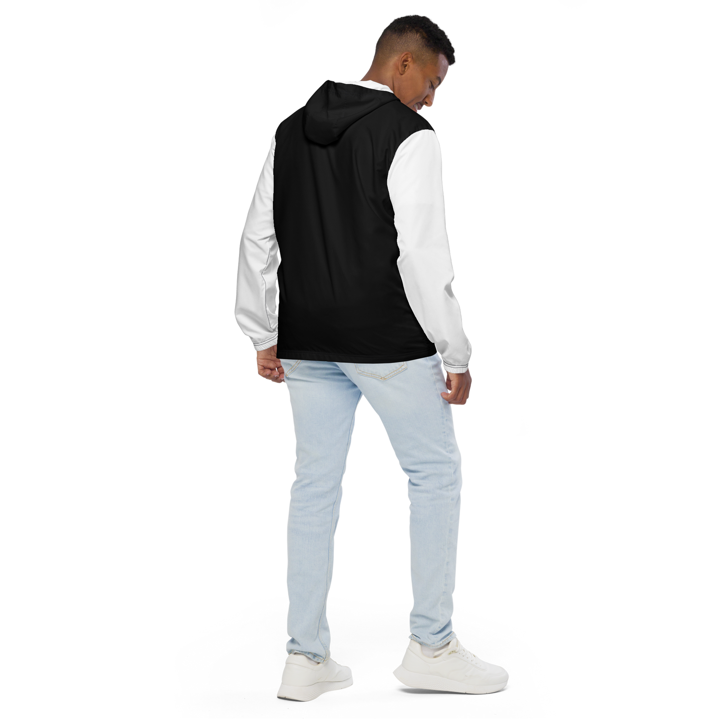 Psalms 27 Fearless Black Windbreaker