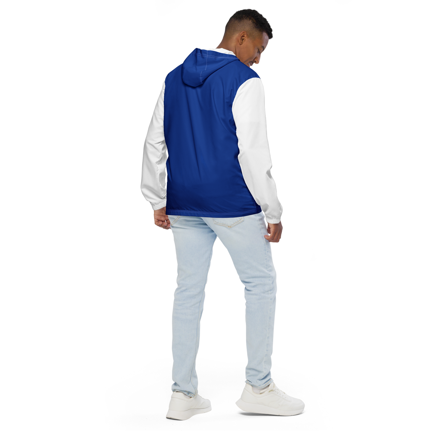 Psalms 27 Fearless Blue Windbreaker