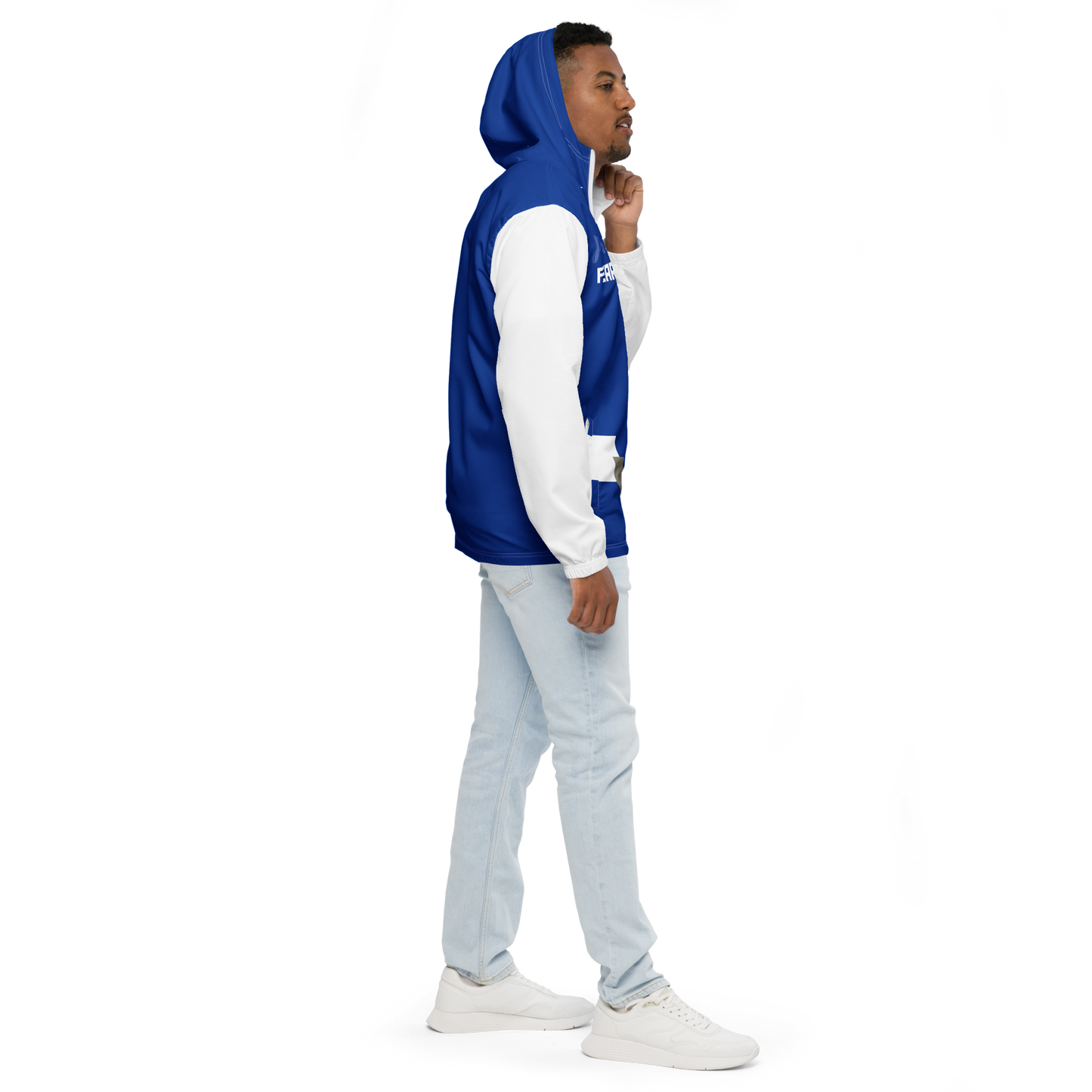 Psalms 27 Fearless Blue Windbreaker